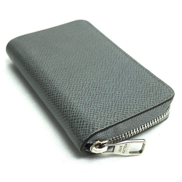 Louis Vuitton Zippy Taiga Coin Gray - Picture 1 of 8